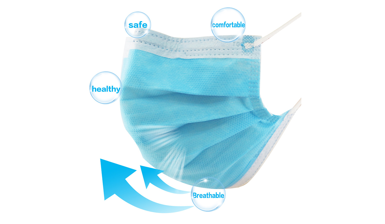Disposable Breathable and Comfortable FDA Approved Extra Protection Masks(For Box/50PCS)